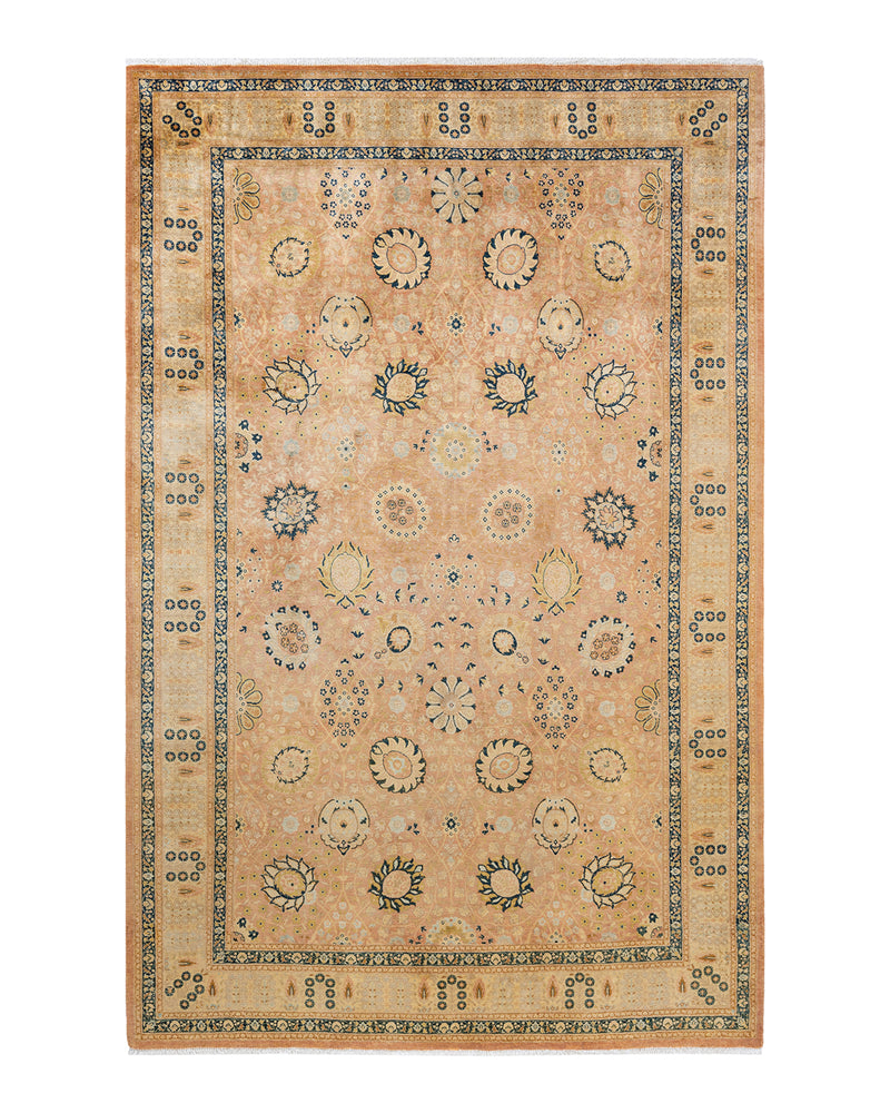 Mogul, One-of-a-Kind Hand-Knotted Area Rug  - Beige, 6' 1