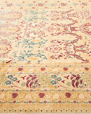 Mogul, One-of-a-Kind Hand-Knotted Area Rug  - Ivory,  7' 10" x 10' 8"