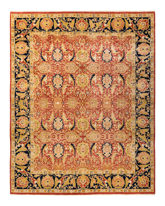 Mogul, One-of-a-Kind Hand-Knotted Area Rug  - Orange, 8' 1" x 10' 1"