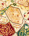 Mogul, One-of-a-Kind Hand-Knotted Area Rug  - Ivory,  6' 2" x 9' 3"