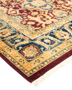 Mogul, One-of-a-Kind Hand-Knotted Area Rug  - Red, 6' 1" x 8' 10"