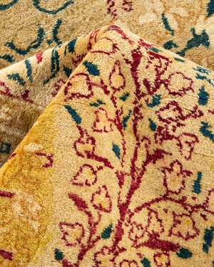 Mogul, One-of-a-Kind Hand-Knotted Area Rug  - Yellow, 6' 0" x 8' 9"
