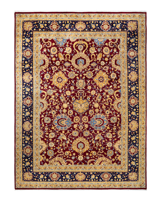 Mogul, One-of-a-Kind Hand-Knotted Area Rug  - Red, 10' 2" x 13' 10"