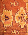 Eclectic, One-of-a-Kind Hand-Knotted Area Rug  - Orange, 6' 3" x 8' 5"