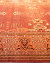 Eclectic, One-of-a-Kind Hand-Knotted Area Rug  - Red,  8' 2" x 10' 2"