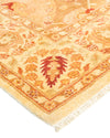 Eclectic, One-of-a-Kind Hand-Knotted Area Rug  - Ivory, 6' 2" x 9' 1"