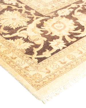 Eclectic, One-of-a-Kind Hand-Knotted Area Rug  - Ivory,  8' 0" x 10' 4"