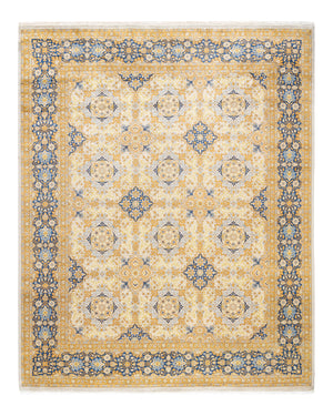 Mogul, One-of-a-Kind Hand-Knotted Area Rug  - Ivory,  8' 2" x 10' 2"