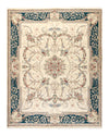 Mogul, One-of-a-Kind Hand-Knotted Area Rug  - Ivory,  8' 2" x 10' 3"
