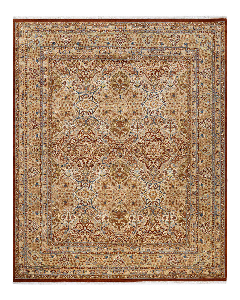 Mogul, One-of-a-Kind Hand-Knotted Area Rug  - Brown,  8' 2