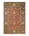 Mogul, One-of-a-Kind Hand-Knotted Area Rug  - Red, 6' 1" x 9' 0"
