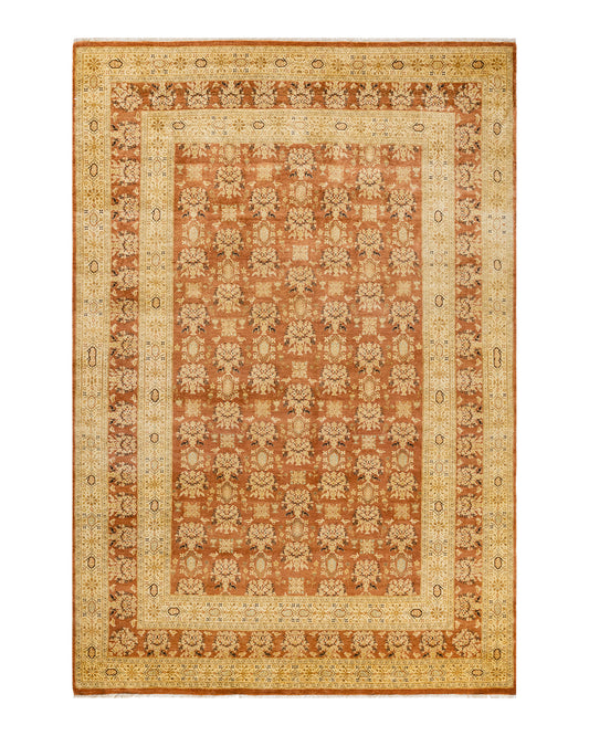 Mogul, One-of-a-Kind Hand-Knotted Area Rug  - Brown, 6' 2" x 8' 10"