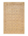 Mogul, One-of-a-Kind Hand-Knotted Area Rug  - Yellow, 6' 0" x 8' 10"