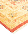 Eclectic, One-of-a-Kind Hand-Knotted Area Rug  - Orange, 8' 2" x 9' 9"