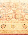 Eclectic, One-of-a-Kind Hand-Knotted Area Rug  - Orange, 8' 2" x 9' 9"