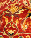 Eclectic, One-of-a-Kind Hand-Knotted Area Rug  - Orange, 8' 0" x 10' 7"