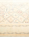 Eclectic, One-of-a-Kind Hand-Knotted Area Rug  - Light Gray, 6' 1" x 6' 8"