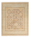 Eclectic, One-of-a-Kind Hand-Knotted Area Rug  - Light Gray, 6' 1" x 6' 8"