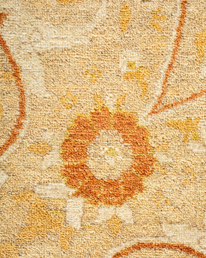 Mogul, One-of-a-Kind Handmade Area Rug  - Ivory, 8' 10" x 11' 10"