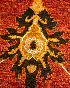 Mogul, One-of-a-Kind Hand-Knotted Area Rug  - Red, 8' 10" x 11' 10"