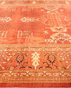 Eclectic, One-of-a-Kind Hand-Knotted Area Rug  - Red, 9' 5" x 12' 5"
