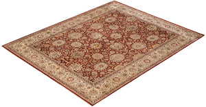 Mogul, One-of-a-Kind Hand-Knotted Area Rug  - Orange,  8' 3" x 10' 5"