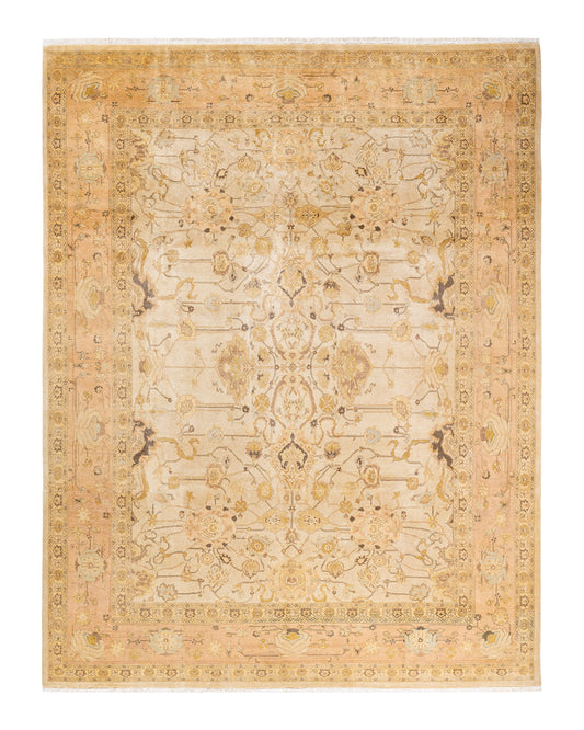 Mogul, One-of-a-Kind Hand-Knotted Area Rug  - Ivory, 8' 1" x 10' 4"