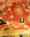 Mogul, One-of-a-Kind Hand-Knotted Area Rug  - Orange, 8' 0" x 10' 1"