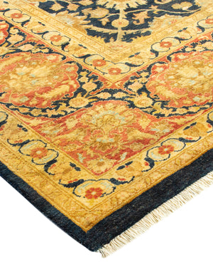 Mogul, One-of-a-Kind Hand-Knotted Area Rug  - Blue, 7' 10" x 9' 10"