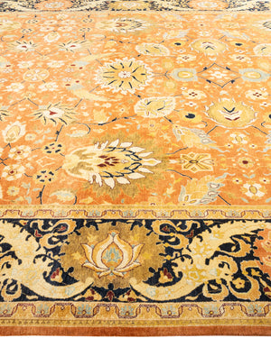 Mogul, One-of-a-Kind Hand-Knotted Area Rug  - Brown, 8' 10" x 12' 6"