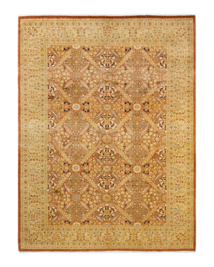 Mogul, One-of-a-Kind Hand-Knotted Area Rug  - Brown, 6' 1" x 8' 1"