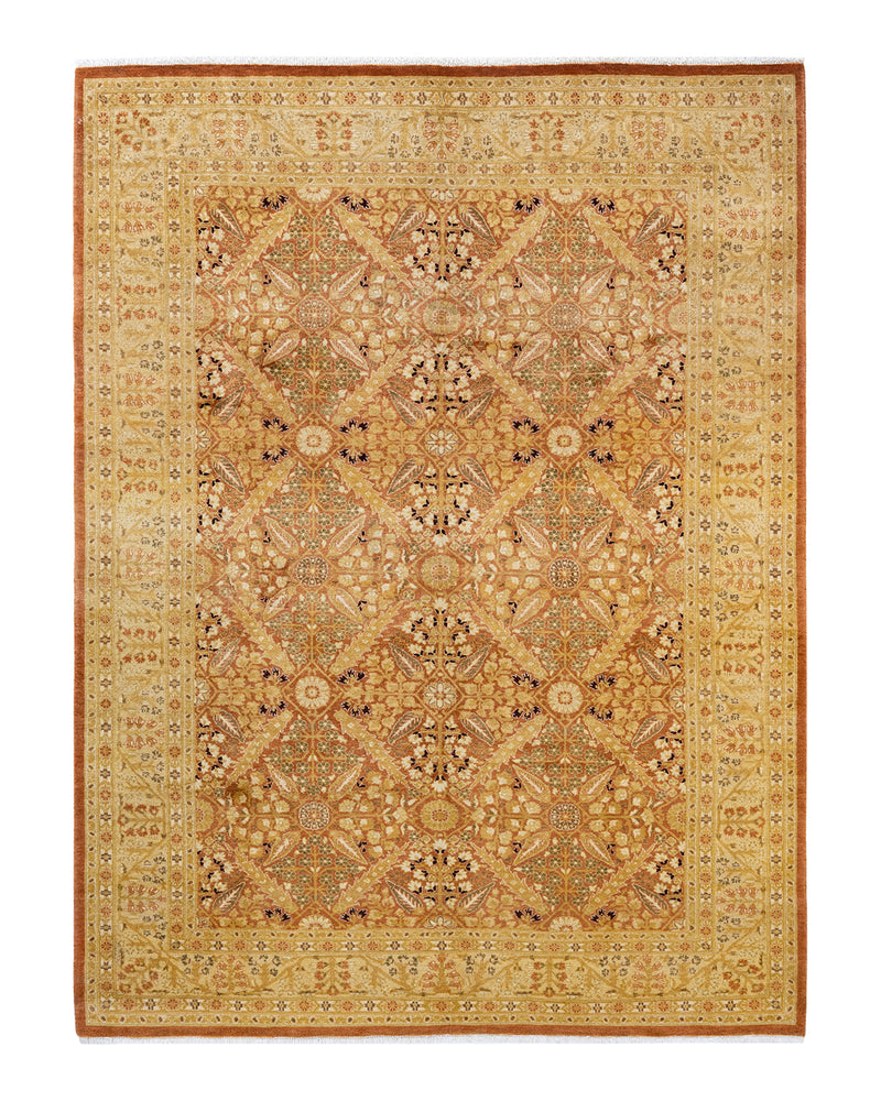 Mogul, One-of-a-Kind Hand-Knotted Area Rug  - Brown, 6' 1