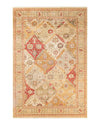 Mogul, One-of-a-Kind Hand-Knotted Area Rug  - Yellow, 6' 4" x 9' 6"