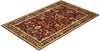 Mogul, One-of-a-Kind Hand-Knotted Area Rug  - Red, 6' 1" x 9' 6"