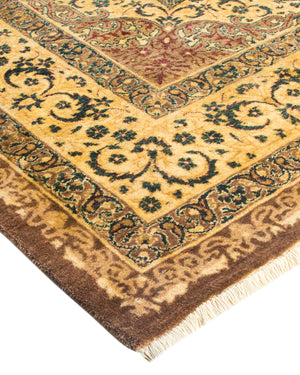 Mogul, One-of-a-Kind Hand-Knotted Area Rug  - Brown, 6' 3" x 9' 1"