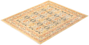Mogul, One-of-a-Kind Hand-Knotted Area Rug  - Ivory, 8' 1" x 10' 1"