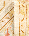 Eclectic, One-of-a-Kind Hand-Knotted Area Rug  - Ivory, 6' 3" x 9' 0"