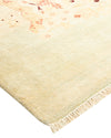 Eclectic, One-of-a-Kind Hand-Knotted Area Rug  - Ivory,  8' 0" x 9' 7"