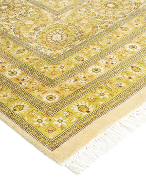 Mogul, One-of-a-Kind Hand-Knotted Area Rug  - Ivory,  9' 0" x 11' 10"