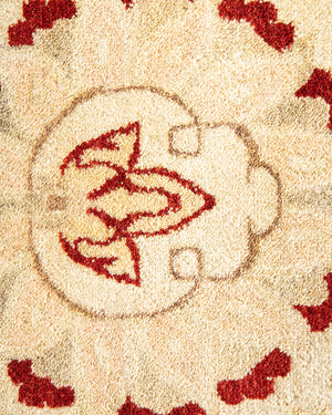 Mogul, One-of-a-Kind Hand-Knotted Area Rug  - Ivory, 10' 1" x 13' 9"