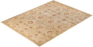 Mogul, One-of-a-Kind Hand-Knotted Area Rug  - Ivory, 10' 1" x 13' 9"