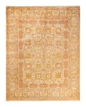 Mogul, One-of-a-Kind Hand-Knotted Area Rug  - Yellow, 8' 1" x 10' 3"