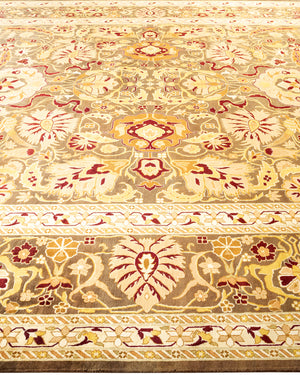 Mogul, One-of-a-Kind Hand-Knotted Area Rug  - Brown, 9' 0" x 12' 1"