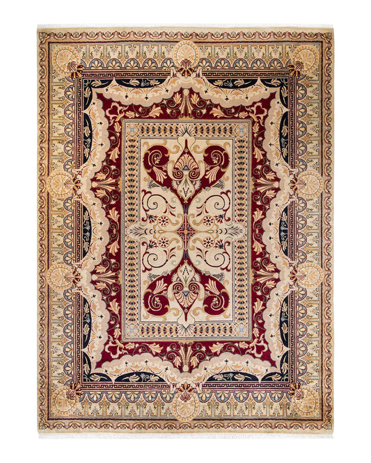 Mogul, One-of-a-Kind Hand-Knotted Area Rug  - Ivory, 8' 10" x 12' 3"