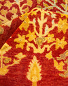 Eclectic, One-of-a-Kind Hand-Knotted Area Rug  - Red,  8' 1" x 10' 8"