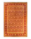 Eclectic, One-of-a-Kind Hand-Knotted Area Rug  - Red, 10' 2" x 15' 1"
