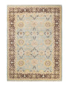 Eclectic, One-of-a-Kind Hand-Knotted Area Rug  - Light Blue, 6' 3" x 8' 5"