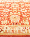 Eclectic, One-of-a-Kind Hand-Knotted Area Rug  - Orange, 5' 10" x 8' 9"