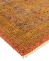 Eclectic, One-of-a-Kind Hand-Knotted Area Rug  - Pink,  9' 2" x 11' 9"