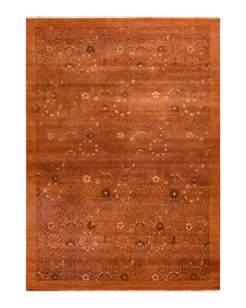 Mogul, One-of-a-Kind Hand-Knotted Area Rug  - Brown,  6' 2
